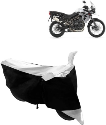 Shree ji traders Two Wheeler Cover for Triumph(Tiger 800 XCA, White)