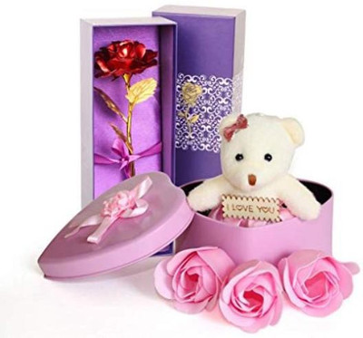 JAIN STAR Artificial Flower, Showpiece Gift Set