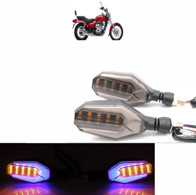 Vagary Side LED Indicator Light for Bajaj Avenger(Blue, Yellow)