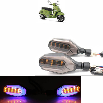 Vagary Side LED Indicator Light for Piaggio Vespa(Blue, Yellow)
