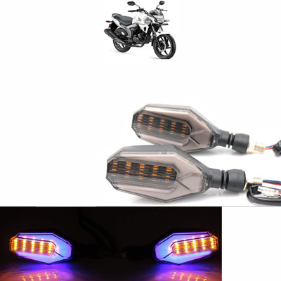 Vagary Side LED Indicator Light for Honda Trigger(Blue, Yellow)