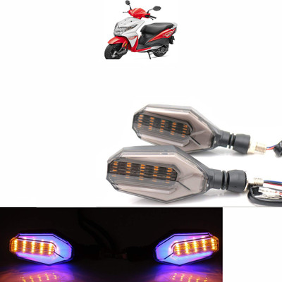 Vagary Side LED Indicator Light for Honda Dio(Blue, Yellow)