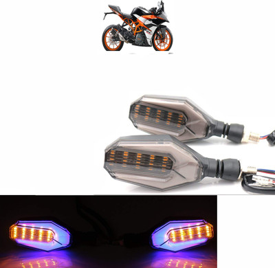 Vagary Side LED Indicator Light for KTM RC 390(Blue, Yellow)