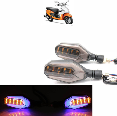 Vagary Side LED Indicator Light for Hero Pleasure(Blue, Yellow)
