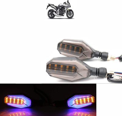 Vagary Side LED Indicator Light for Honda CBF 150(Blue, Yellow)