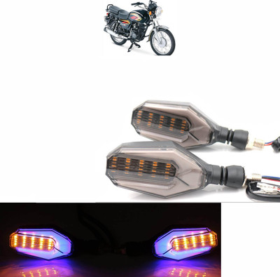 Vagary Side LED Indicator Light for TVS Max 4R(Blue, Yellow)
