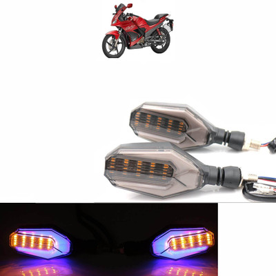 Vagary Side LED Indicator Light for Hero Karizma ZMR(Blue, Yellow)
