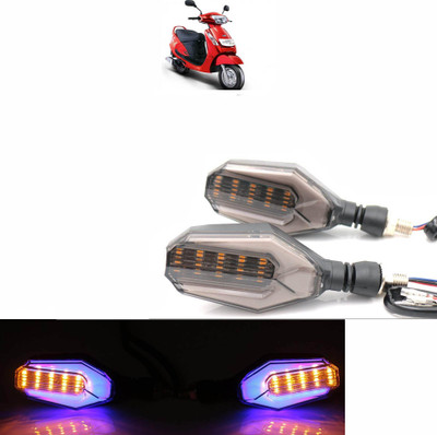 Vagary Side LED Indicator Light for Mahindra Duro(Blue, Yellow)