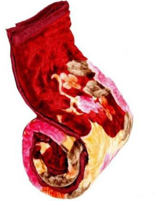 V.R.ENTERPRISES Printed Double AC Blanket for  AC Room(Microfiber, Multicolor)