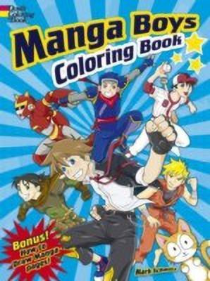Manga Boys Coloring Book(English, Paperback, Schmitz Mark)