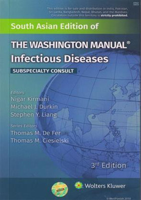 Washington Manual Infectious Diseases Subspecialty Consult 3rd/2019(English, Paperback, Kirmani)
