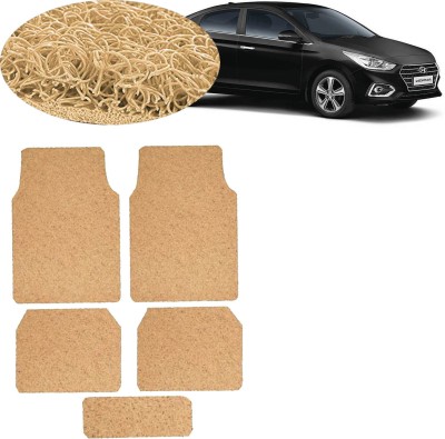 VOCADO PVC Standard Mat For  Hyundai Verna(Beige)