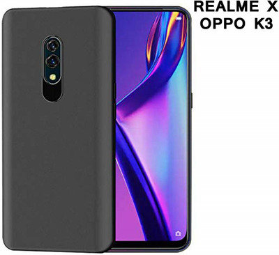 Celltown Back Cover for REALIKE Oppo K3 / Realme X(Black)