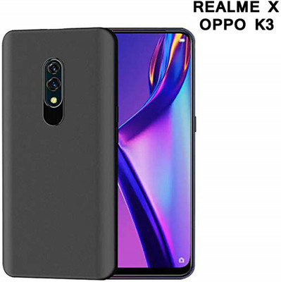 Celltown Back Cover for Realme X / Oppo K3(Black)