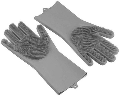 VIDZA CLEANING GLOVES Wet and Dry Glove(Free Size)