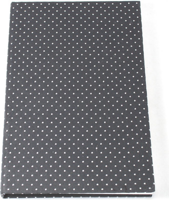 Camlon Exports Handmade A4 Notebook unrulled 96 Pages(Black)