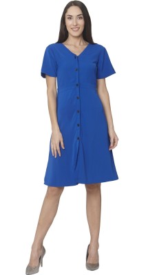 Smarty Pants Women Shirt Blue Dress