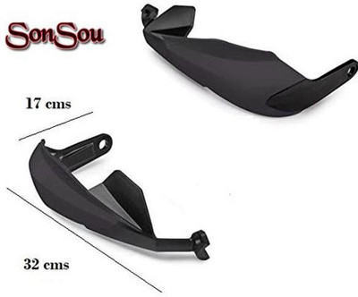 SONSOU HANDLE BAR HANDGUARD Handlebar Hand Guard(Bajaj)
