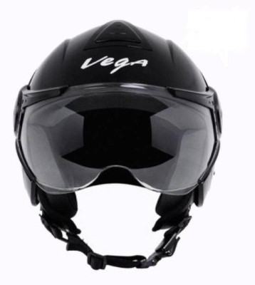 VEGA Verve Motorbike Helmet(Black)