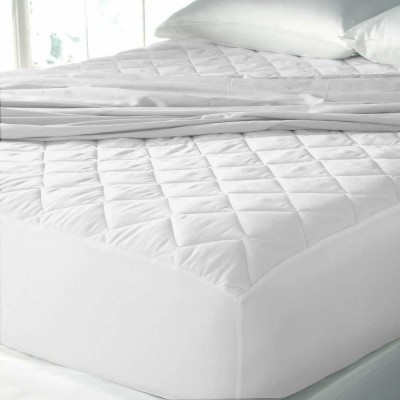 ITAJ Fitted Queen Size Waterproof Mattress Cover(White)
