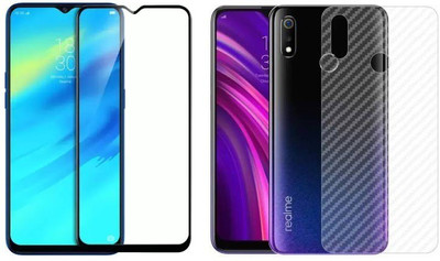 Bigil Screen Protector Accessory Combo for Realme 3i(Black & Transparent)