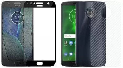 Bigil Screen Protector Accessory Combo for Moto G5s Plus(Black & Transparent)