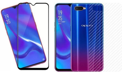 Bigil Screen Protector Accessory Combo for Oppo K1(Black & Transparent)