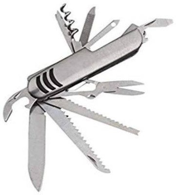 crafting maker Swiss Army Knife Multifunctional 14 in 1 11 Swiss Army Knife (Silver) 11 Multi-utility Knife(Silver)