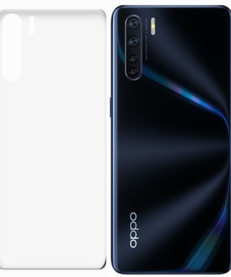 Fashion Way Back Screen Guard for OPPO F15 (Transparent)(Pack of 1)