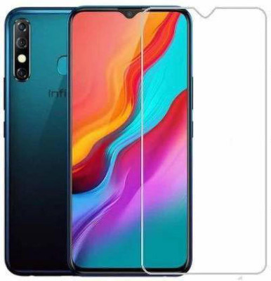 Geleser Edge To Edge Tempered Glass for Infinix Hot 8(Pack of 1)