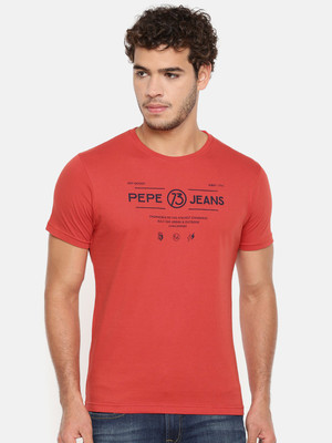 pepe-jeans-solid-men-round-neck-red-t-shirt
