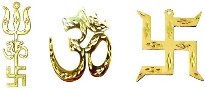 AIR9999 Decorative Showpiece  -  10 cm(Brass, Gold)