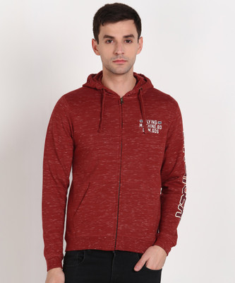 FLYING MACHINE Full Sleeve Self Design Men Sweatshirt