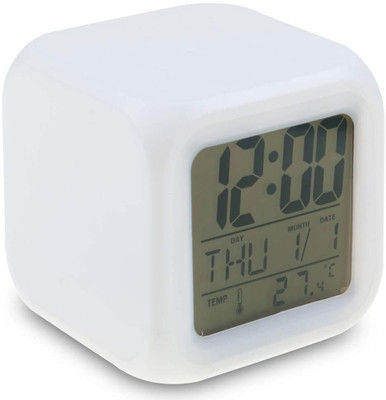 VIRZA TRADE Digital White Clock