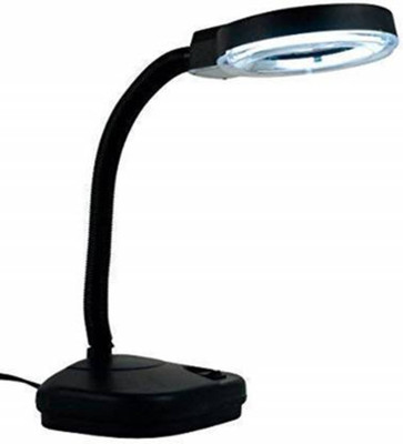 Clouds Magnifying glass Study Lamp Study Lamp(24 cm, Black)
