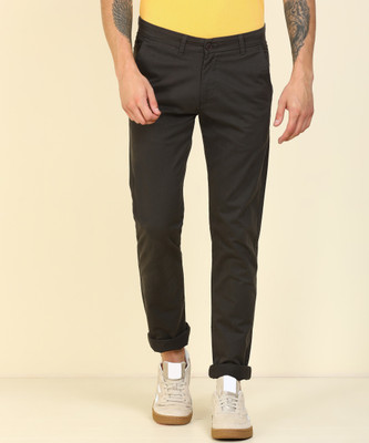 United Colors of Benetton Regular Fit Men Grey Trousers