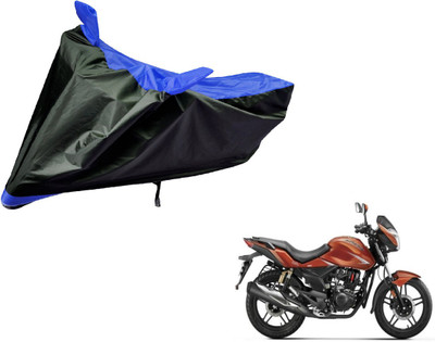 Auto Hub Two Wheeler Cover for Hero(CBZ Extreme, Black, Blue)