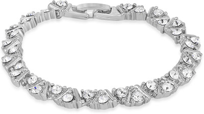 27% OFF on mahi Alloy Zircon Rhodium Bracelet 27% OFF on mahi Alloy Zircon Rhodium Bracelet