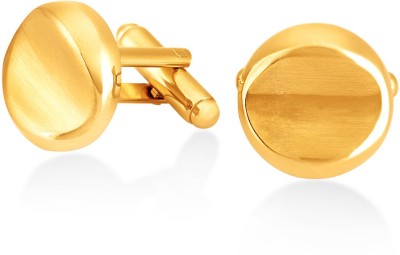 mahi Alloy, Brass Cufflink(Gold)