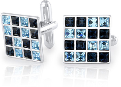 60% OFF on mahi Alloy, Brass Cufflink(Silver) 60% OFF on mahi Alloy, Brass Cufflink(Silver)