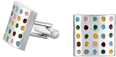 mahi Alloy Cufflink(Multicolor)