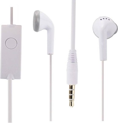 AUDONIC YS Earphones with mic for M10/M20/M30s/J2/J5/J6/J7Prime/On7/On8/A10/A20/A30/A50s/A51/A70/S9/S10 Above Series w for All Smartphones Wired Headset(White, In the Ear)