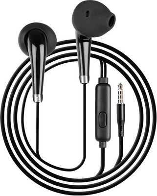 ZEBRONICS Zeb-Calxy Wired Headset (Black, On the Ear)