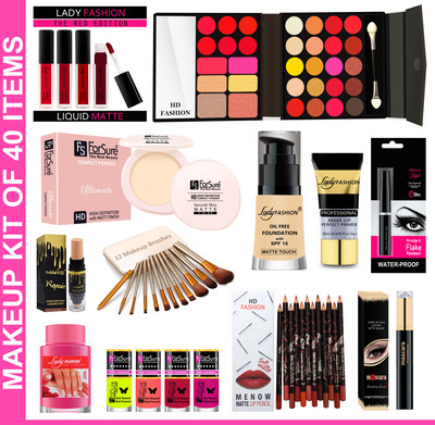 Lady FASHION Makeup Kit of 40 Items 53(Pack of 40)