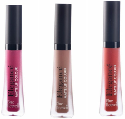 BLUE HEAVEN lip colour elegance(Multicolor, 6 ml)