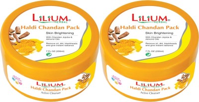 LILIUM Lilium Haldi Chandan Pack 200ml Pack of 2(200 ml)