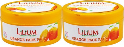 LILIUM Lilium Orange Active Cleanser Face Pack 100ml Pack of 2(100 ml)