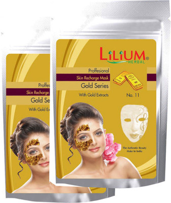 LILIUM Gold Series Mask Pack of 2(25 g)