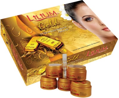 LILIUM Lium 24 Karat Gold Radiance Facial Kit(310 g)