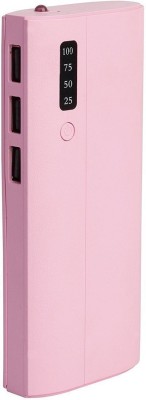 PoMiFi 15000 mAh Power Bank(Pink, Lithium-ion, for Mobile)